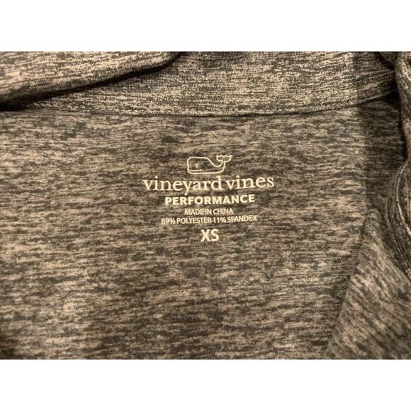 Vineyard Vines Women's Gray Full-Zip Performance Pullover Jacket Size Small S - Picture 6 of 7